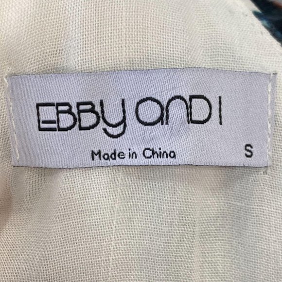 EBBY AND I Floral Print One Front Slit Dress - Picture 2 of 9